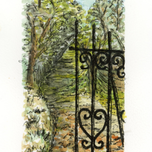 Grille vers l'autre monde