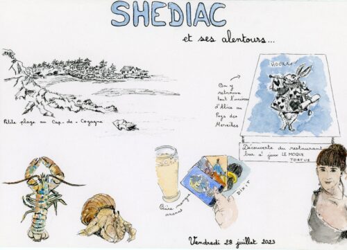 JOUR 12 CANADA planche A4 avec illustrations