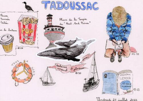 JOUR 5 CANADA planche A4 avec illustrations