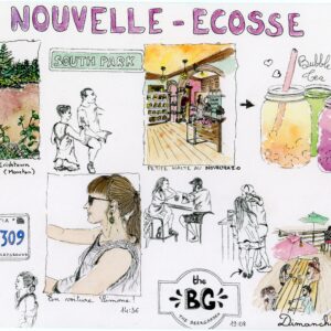 JOUR 7 CANADA planche A4 avec illustrations