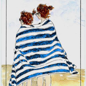 fillettes serviette