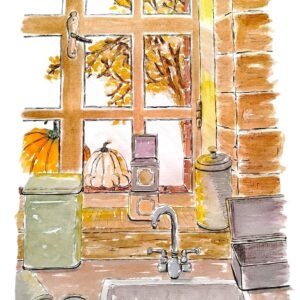 cuisine en automne