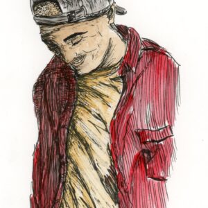 homme à la casquette