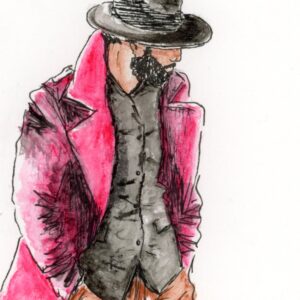 homme au chapeau